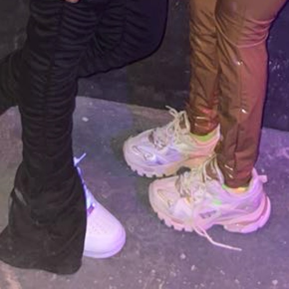 BALENCIAGA NUDE TRACK 2 SNEAKERS SIZE 6W - Picture 3 of 3